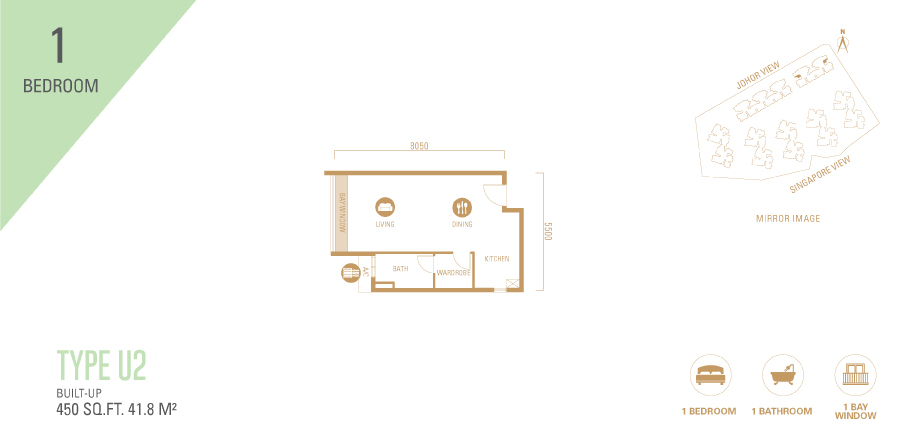 1-bedroom-typeU2-2