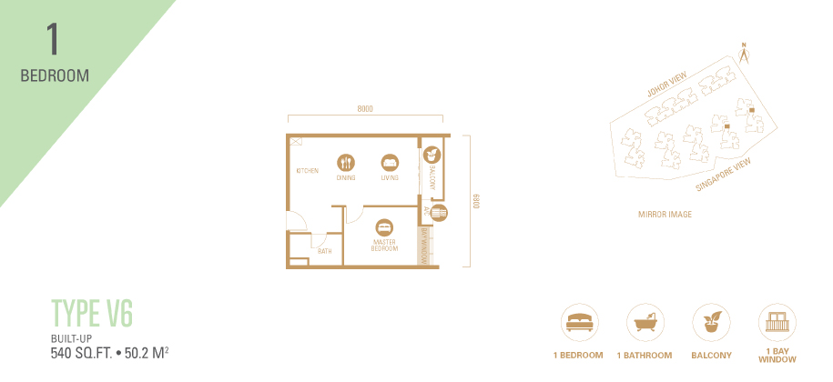 1-bedroom-typev6 2