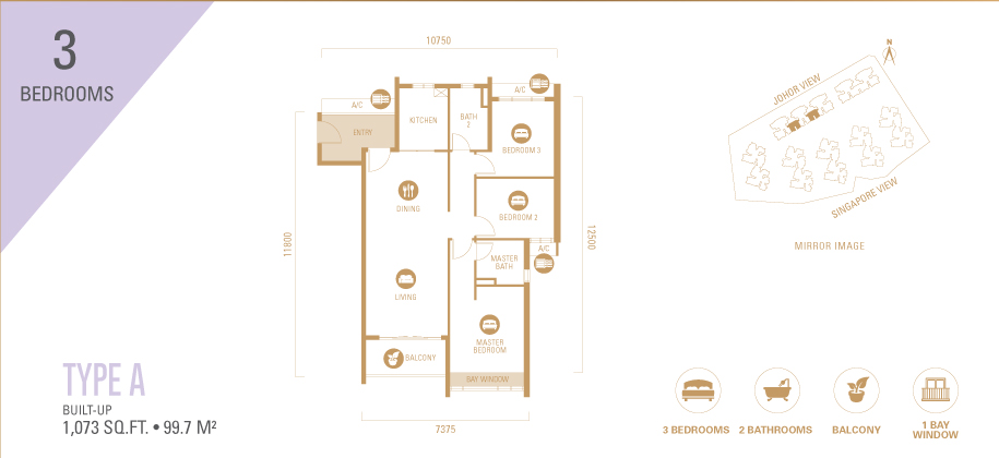 Bedroom-3-Type-A