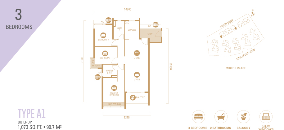 Bedroom-3-Type-A1