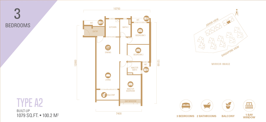 Bedroom-3-Type-A2