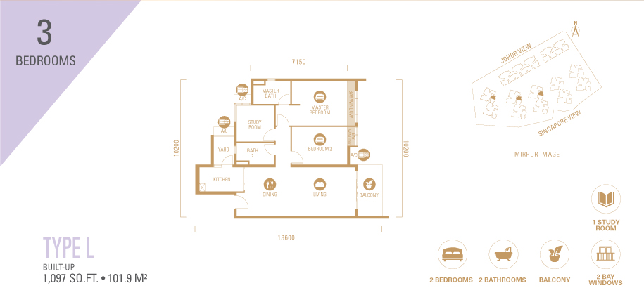 Bedroom-3-Type-L